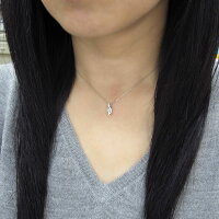 【送料無料】ロイヤルブルームーンストーンネックレス結婚記念日メモリアルペンダントK18【RCP】10P06Aug16