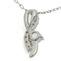 【送料無料】ロイヤルブルームーンストーンネックレス結婚記念日メモリアルペンダントK18【RCP】10P06Aug16