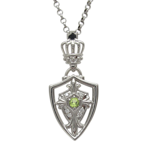 プラチナ・クロスネックレス・クラウン・ ペンダント・・メンズ・誕生石 父の日 2024