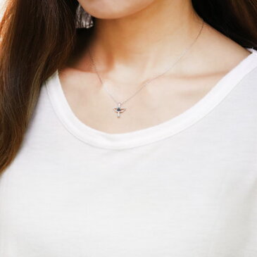 【10%OFF】レディースネックレス・羽根・フェザー・アレキサンドライト・希少石・ペンダント・18金