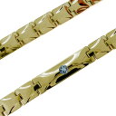 18金 ブレスレット メンズ アクアマリンサンタマリア ベルト 幅広 シンプル メンズブレス 地金 18k ブレスレット 父の日 2023