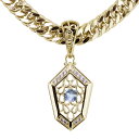 ネックレス 18k 18金 メンズ ゴールド ペンダント アクアマリンサンタマリア 喜平 誕生石 3月 アラベスク 父の日 2024