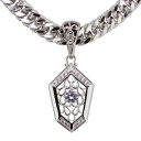 プラチナ ネックレス メンズ ダイヤモンド 0.5ct VVSクラス ペンダント 喜平 キヘイ 太め 父の日 2024