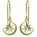 フックピアス ムーン スター ピアス 誕生石 18金(4)