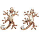ヤモリピアス ロイヤルブルームーンストーン メンズピアス 外れにくい メンズピアス K18 父の日 2024