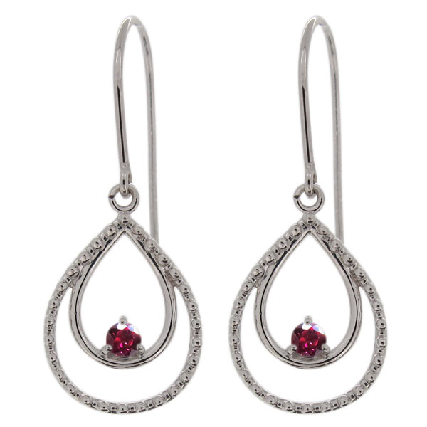 【最大50％OFFsale】10日迄 レディースピアス・雫・しずく・ドロップ型・誕生石・プラチナ・フックピアス プレゼント 母の日 2026
