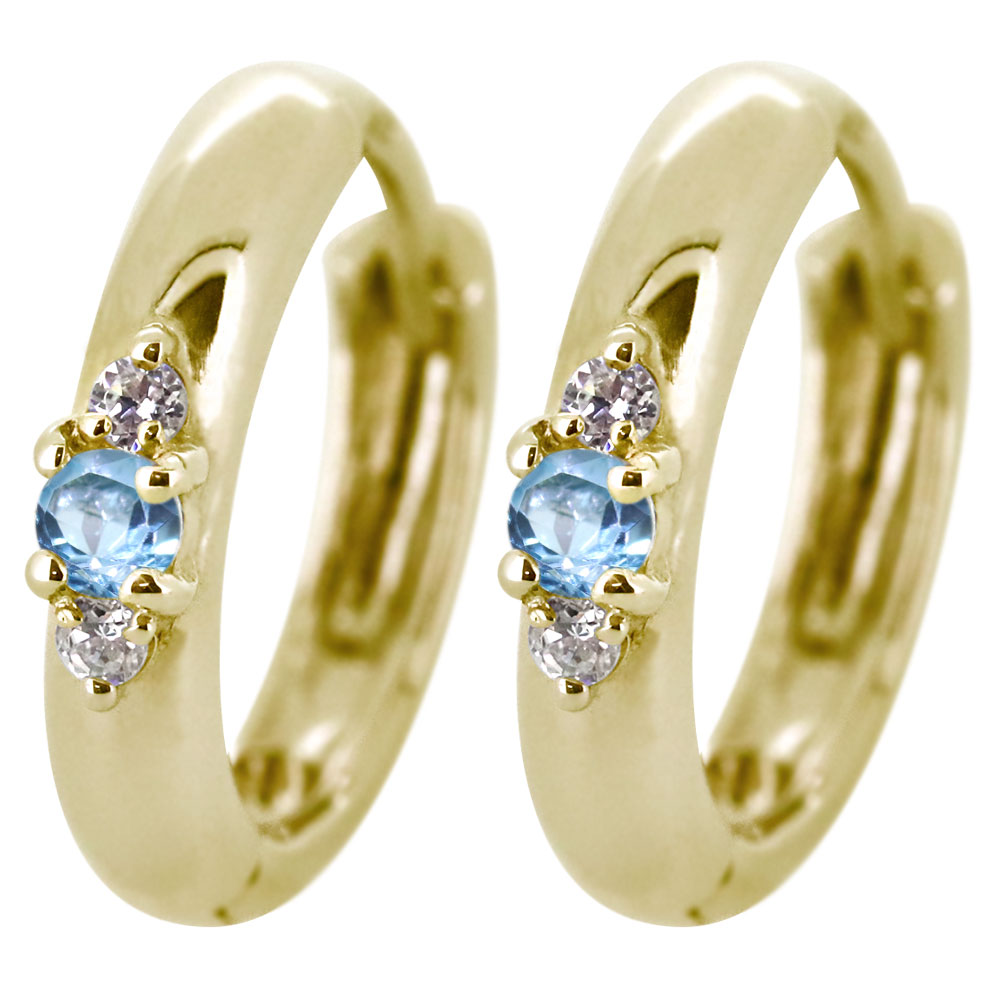 フープピアス18kレディース小さめ...