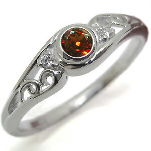 指輪・ガーネット・リング・一粒・10金・ガーネットリング(4)