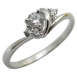 ダイヤモンド・エンゲージリング・一粒・シンプル・K18・婚約指輪