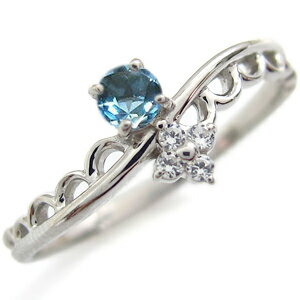 一粒 ブルートパーズ 婚約指輪 ブルートパーズリング 18k K18 ピンキーリング 一粒 ブルートパーズ 婚約指輪 ブルートパーズリング 18k K18 ピンキーリング