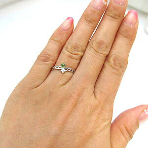 レース ピンキーリング ファランジリング 華奢 ペリドット 指輪 10k K10 リング 普...