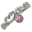 プラチナ アラベスク レディース ピンクサファイア エンゲージリング 婚約指輪 プレゼント 母の日 2024