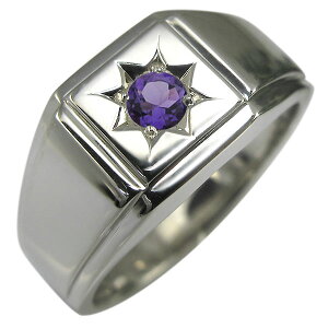 アメジストリング｜紫の宝石！メンズ向けのおしゃれで人気な指輪のおすすめは？