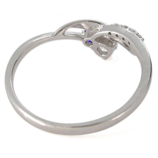 婚約指輪 レディース 天然石 ロイヤルブルームーンストーン リング シンプル エレガント 母の日 2023 3