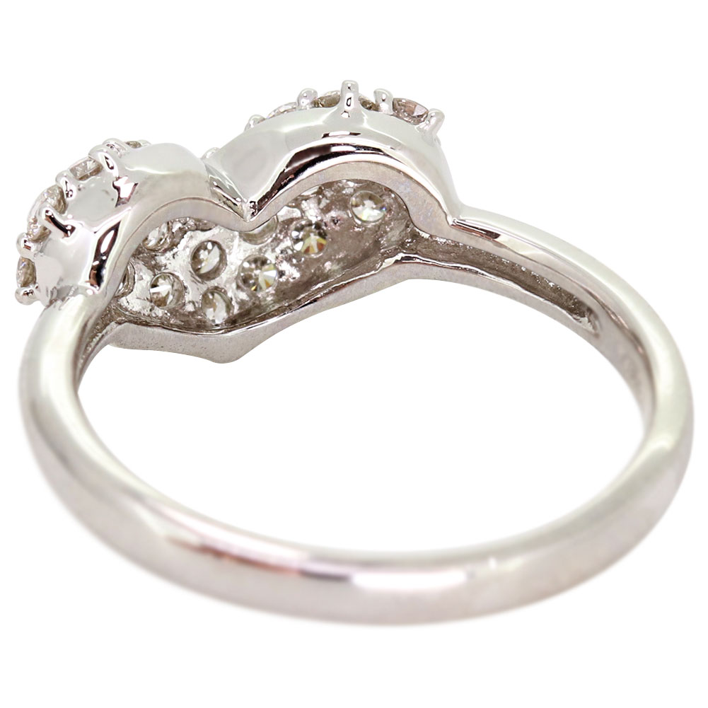 ハート プラチナ ダイヤモンド 約0.5ct ...の紹介画像3