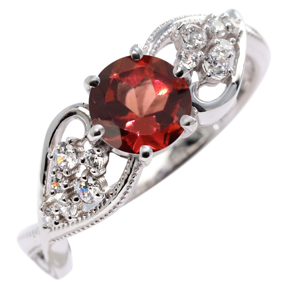 Garnet - プラチナ リング ガーネット pt900 プラチナリング リング レディース 1月誕生石 天然石 泡 ミル打ち 字 バブル 母の日 妻 彼女 ホワイトデー 記念日 プレゼント 人気 クリスマス お祝い おすすめ 人気