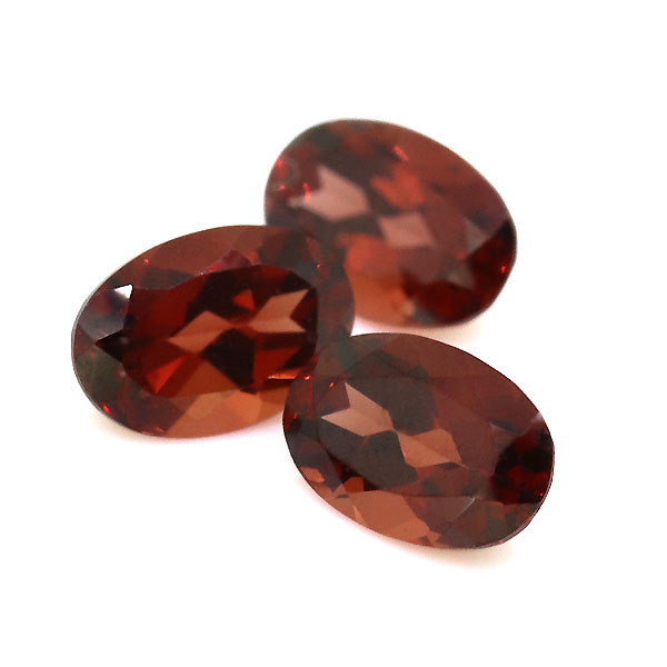 ガーネット ルース ストーン 裸石 1月誕生石 天然石 オーバル 4×6