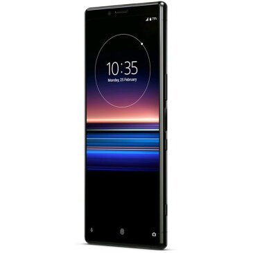 新品 SONY Xperia1 64GB 802SO ハイレゾ対応 4K スマートフォン ブラック トリプルカメラ 対応防水・防塵対応 スマホ 本体 ソニー Softbank SIMロック解除済み SIMフリー テレワーク 在宅勤務 在宅ワーク に