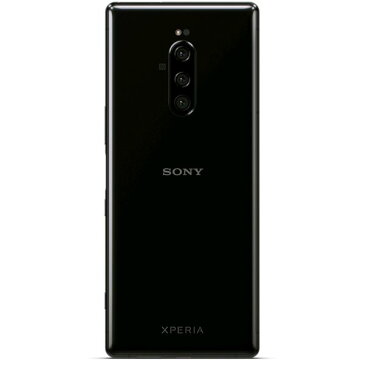 新品 SONY Xperia1 64GB 802SO ハイレゾ対応 4K スマートフォン ブラック トリプルカメラ 対応防水・防塵対応 スマホ 本体 ソニー Softbank SIMロック解除済み SIMフリー テレワーク 在宅勤務 在宅ワーク に