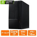 Core i7 メモリ 16GB SSD 1TB DVDスーパーマルチ GeForce GTX 1660 SUPER Windows10 ゲートウェイ ( Gateway ) DX ( DX6795-F76Z/G66 ) デスクトップ パソコン ゲーミング