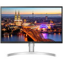 【 5月ずっとお得 ポイント2倍 】 LG 27.0型 ワイド UHD 4K (3840×2160) IPS パネル ノングレア ディスプレイ ( 27UL550-W ) モニター 新品 インチ 【代金引換/時間指定不可】