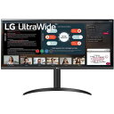 4 20限定 抽選で2人に1人最大100%ポイントバック 要エントリー LG 34型 ワイド UFHD 2560 1080 IPS パネル ノングレア LEDバックライト ディスプレイ 34WP550-B モニター 75Hz ウルトラワイド …