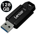 【 5月ずっとお得 ポイント2倍 】 USBメモリ 128GB Lexar JumpDrive S80 スライド式 USB3.1 Gen1 読込速度 150MB/s 書込速度 60MB/s ブラック LJDS080128G-BNBNG 海外リテール レキサー フラッシュ USB3.0 キャップレス スライドコネクタ 送料無料