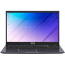 【4/20限定 抽選で2人に1人最大100 ポイントバック 要エントリー】 ASUS ノートパソコン E510MA 15.6インチ フルHD Celeron 第9世代 N4020 テンキー 内蔵 メモリ 4GB / 8GB ストレージ eMMC 128GB / SSD 256GB WIndows 11 Home / 11S ノートPC パソコン Officeなし