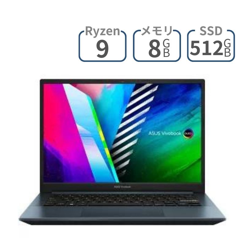  5äȤ ݥ2  15.6 OLED ͭEL եHD AMD Ryzen 9  8GB SSD 512GB Windows11 Officeդ ASUS  Vivobook Pro 15 OLED ( M3500QA-L1152W ) Ρȥѥ ΡPC ѥ WEB