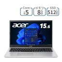 ■商品名 15.6インチ IPS フルHD Core i5 メモリ 8GB SSD 512GB Windows11 Acer ( エイサー ) Aspire 3 ( A315-58-WF58Y/S ) ノートパソコン ノートPC パソコン WEBカメラ ■OS Windows11 Home 64ビット(日本語) ■オフィス なし ■CPU インテル Core i5-1135G7 プロセッサー ターボ・ブースト利用時の最大周波数 4.20GHz ■メモリ 8GB ■ストレージ 512GB SSD M.2 PCIe NVMe ■光学ドライブ なし ■グラフィック インテル Iris Xe Graphics (CPU内蔵) ■ディスプレイ 15.6インチ フルHD ( 1920×1080 ) IPS ノングレア LEDバックライト ■有線LAN 10BASE-T/100BASE-TX/1000BASE-T ■無線 IEEE 802.11ac/a/b/g/n ■Bluetooth Bluetooth5.0 ■入力デバイス キーボード：Acer FineTipキーボード（104キー/日本語）ポインティングデバイス：マルチジェスチャー・タッチパッド ■Webカメラ HD Web カメラ ■指紋センサー なし ■その他 インターフェース：イーサネット（RJ-45）ポート×1、USB 3.2 ポート×2（Type-A、Gen 1、最大5Gbps）、USB 2.0 ポート×1、ヘッドセット/スピーカー・ジャック×1、HDMI出力ポート（HDCP対応）×1、DC ジャック×1 ■サイズ/重量 横：36.34×縦：23.84×高さ：1.99 cm / 約 1.7 kg ■主な付属品 ACアダプター、ACコード■商品状態整備済み※メーカーが初期不良品製品などを回収し、メーカー認定工場にて内部パーツの交換・整備調整を行っており、一般的な中古品とは異なり、使用感がなく、新品水準並みの品質を確認した製品です。マニュアル類は含まれません。メーカーページよりダウンロードいただけます。■保証プレクス保証1ヶ月 ■備考本製品仕様はメーカーページを参照した内容となります。製品仕様詳細についてはメーカーホームページをご参照ください。他サイトでも併売しているため、万が一、在庫完売時はご連絡の上、ご注文のキャンセル処理を手続きさせていただきます。 ■メーカーの厳格な規定にて定められた工程を経て内部部品の修繕・整備調整が行われた再整備済み製品です■梱包箱に多少の汚れがある状態ですが、製品本体は傷や汚れ、使用感のない極上状態です■アウトレット特別価格にてお求めいただけます■ご購入後も安心の当店保証がついております