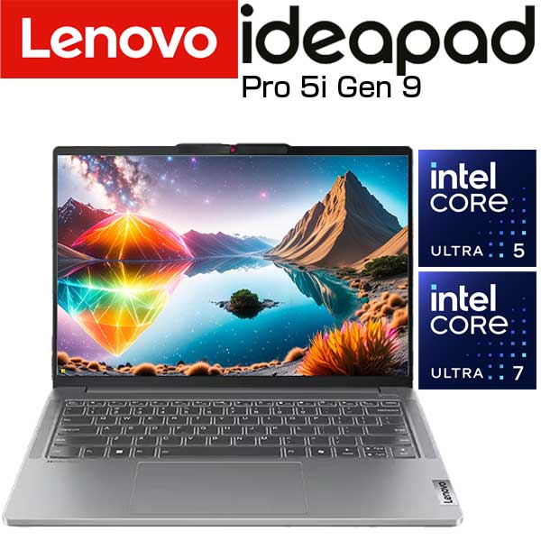 lenovo ノートパソコン IdeaPad Pro 5i Gen 9 14.0インチ 2.8K WQXGA+ 120z Windows11 選べるスペック CPU Core Ultra 5 125H / 7 155H メモリ 16GB / 32GB SSD 512GB / 1TB ディスプレイ IP /…