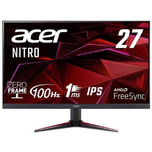Acer エイサー 27.0型 ワイド インチ フルHD ( 1920×1080 ) IPS ノングレア ディスプレイ NITRO VG0 ( VG270Ebmiix ) モニター 応答速度 1ms 75Hz 100Hz チルト VESA規格 ゲーミング 27 インチ HDMI VGA D-SUB 【キズあり】 Acer エイサー 27.0型 ワイド インチ フルHD ( 1920×1080 ) IPS ノングレア ディスプレイ NITRO VG0 ( VG270Ebmiix ) モニター 応答速度 1ms 75Hz 100Hz チルト VESA規格 ゲーミング 27 インチ HDMI VGA D-SUB 【キズあり】