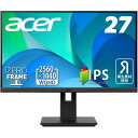 y 5Ƃ |Cg2{ z Acer GCT[ 27.0^ Ch C` WQHD ( 2560~1440 ) IPS mOA fBXvC Vero B7 ( B277Ubmiiprzxv ) j^[ 75Hz `g  XC[x VESAKi 27 C` HDMI DisPlayPort