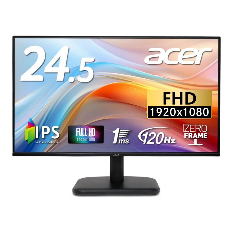 即日受渡❣️全国送料込3年前購入acerフルHD24型液晶モニターアームスタンド付 楽天市場】acer モニター 24インチの通販