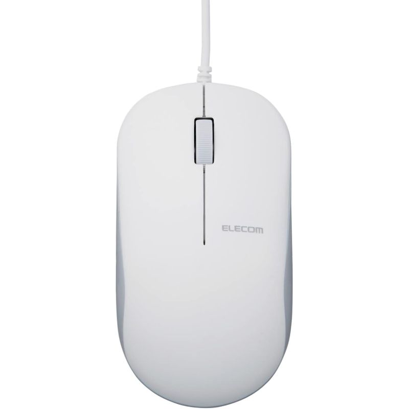 Rakuten - エレコム マウス 法人向け高耐久マウス USB光学式有線マウス 3ボタン ホワイト 新品 入力機器 M-K7URWH/RS 【代引不可/時間指定不可】