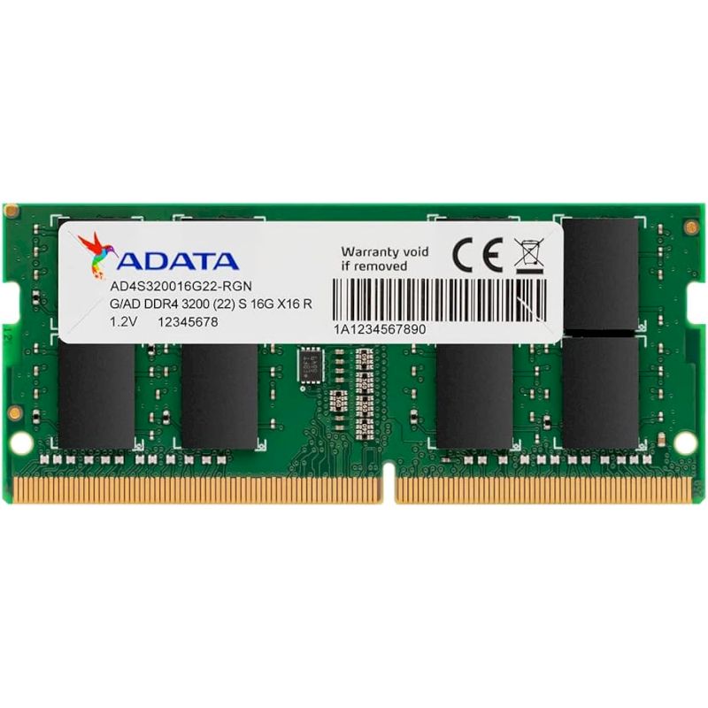 Rakuten - 【ポイント最大32倍&89％OFF】 ADATA AD4S32008G22-SGN 法人専用モデル ノート用メモリ 8GB DDR4-3200 (PC4-25600) 260-Pin SO-DIMM 【代引不可/法人限定】