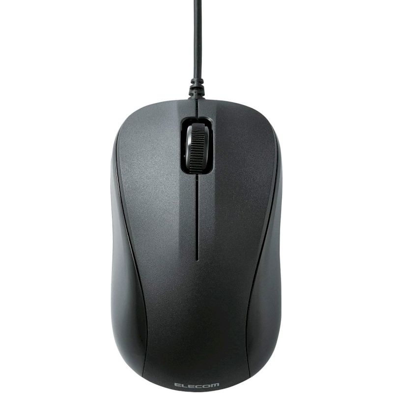 Rakuten - 【ポイント最大32倍&89％OFF】 エレコム マウス 光学式マウス USB 3ボタン ブラック ROHS指令準拠 M-K5URBK RS 新品 入力機器 M-K5URBK/RS 【代引不可/時間指定不可】