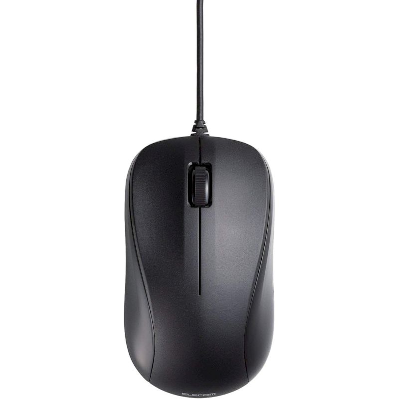 Rakuten - エレコム マウス レーザーマウス USB 3ボタン ブラック ROHS指令準拠 M-S2ULBK RS 新品 入力機器 M-S2ULBK/RS 【代引不可/時間指定不可】