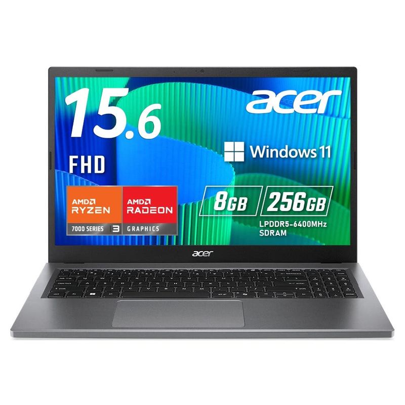 [Up to 31x Points & Full Refund Lottery] Acer 15.6-inch Laptop Extensa 15 AMD Ryzen3 7430/7320 16GB Memory 256GB SSD Windows 11 Pro Full HD Display Wired LAN Wireless LAN Webcam Acer EX215-24-A38U / EX215-24-A38UDB4 [Refurbished Outlet]