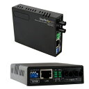 【ポイント最大24倍!】 StarTech.com 光メディアコンバータ イーサネット/Ethernet(10Base-T/100Base-TX) - 光ファイバ(100BASE-FX) マルチモード ST 2km RJ-45(メス) - 光ファイバ デュプレックスST(メス) MCM110ST2
