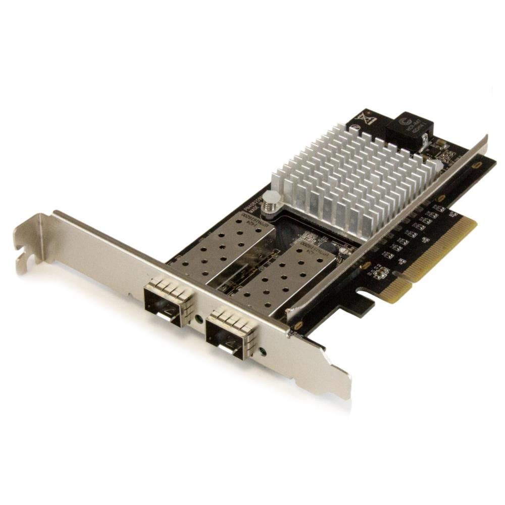 StarTech.com 10GbE/ギガビットイーサネット対応2ポート オープンSFP+搭載 光ファイバーネットワークカード PCI Express Intel 82599チップセット搭載 PEX20000SFPI
