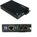 【ポイント最大24倍!】 StarTech.com イーサネット光メディアコンバータ Ethernet(10Base-T/100Base-TX) - 光ファイバ(100BASEーFX) ET90110SC2