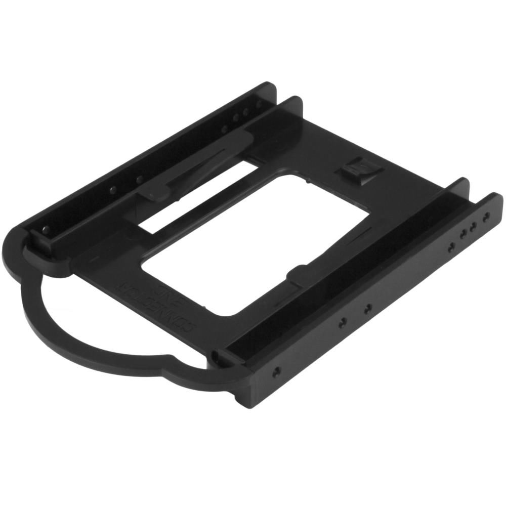 Rakuten - StarTech.com 3.5インチベイ対応1x 2.5インチSSD/HDD変換マウンタ 工具不要 高さ7mmまたは9.5mmのドライブ搭載可能 BRACKET125PT