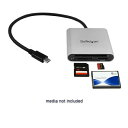 StarTech.com USB Type-Cコネクタ搭載マルチメモリーカードリーダー/ライター USB3.0(USB3.1 Gen1)対応 SD/ microSD/ CompactFlash FCREADU3C(2)