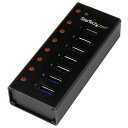 StarTech.com 7ポートUSB 3.0ハブ メタル筐体 デスクや壁に取付け可能 ST7300U3M(2)