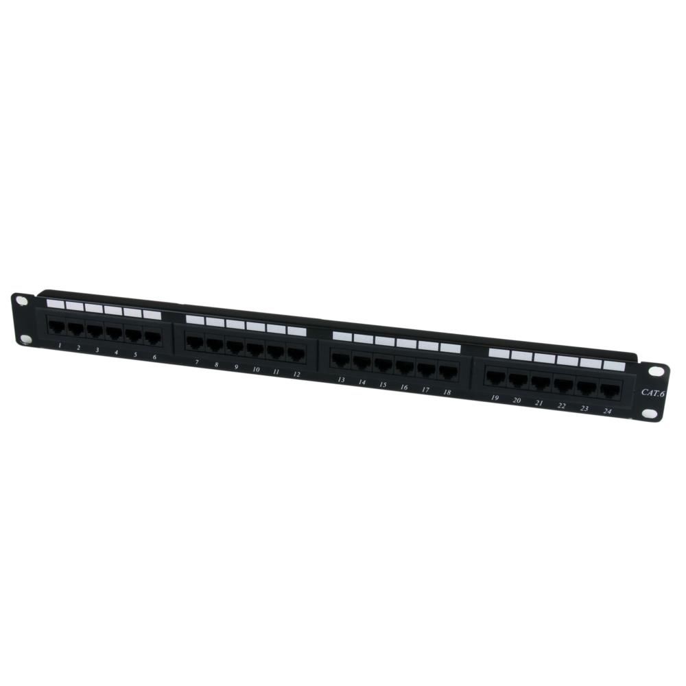 Rakuten - 【ポイント最大32倍&89％OFF】 StarTech.com CAT6対応24ポートモジュラーパッチパネル(1U 110タイプ) カテゴリ6用24Pパッチ盤ボード C6PANEL24