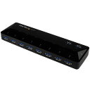 StarTech.com 1ポート USB 3.ハブ 急速充電専用ポート搭載(2ポート x 1.5A) USBバッテリ充電(BC)仕様1.2準拠 ST138U2C