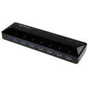 StarTech.com 7ポート USB 3.ハブ 急速充電専用ポート搭載(2ポート x 2.4A)USBバッテリ充電(BC)仕様1.2準拠 ST937U2C