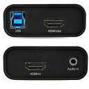 StarTech.com USB-C接続HDMIビデオキャプチャーボード UVC(USB Video Class)規格準拠 Mac/Windows対応HDMI録...