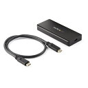 StarTech.com NVMe PCI Express接続M.2 SSDケース アルミ筐体 防塵防水機能(IP67準拠) USB3.1 Gen2(10Gbps)対応 M2E1BRU31C(2)